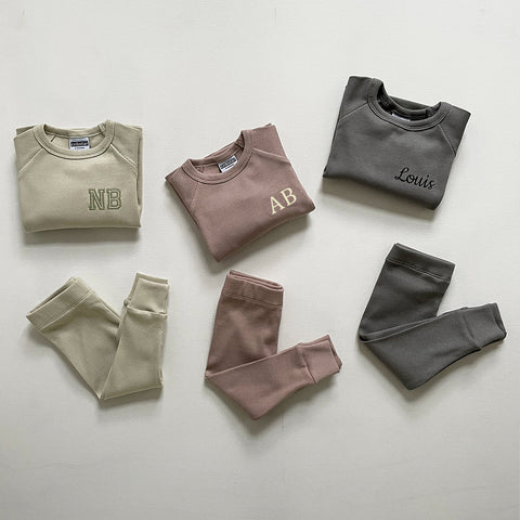 Ribbed Set - Khaki Green