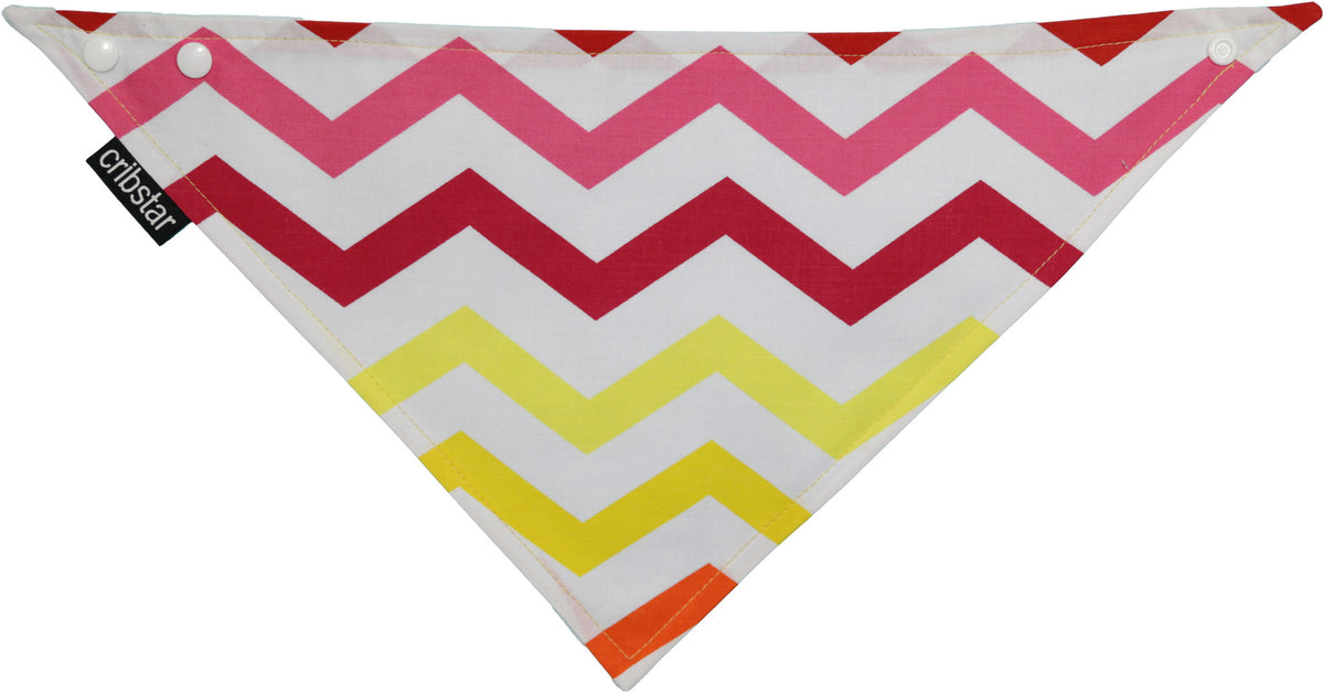 Flame Chevron (Horizontal) Bib