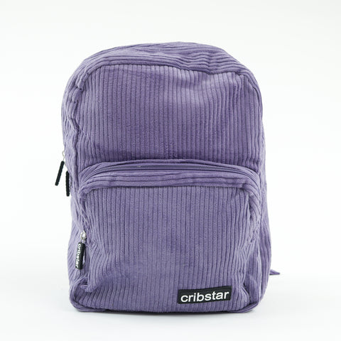 Corduroy Kids Backpack - Purple
