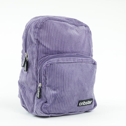 Corduroy Kids Backpack - Purple