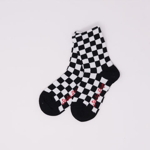 Kids Chequered Socks