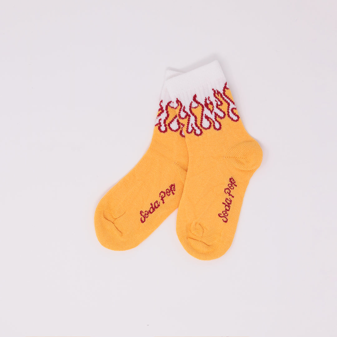 Kids Flames Socks