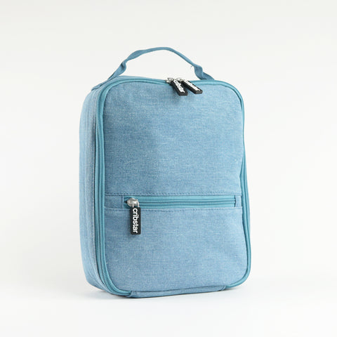 Denim Lunch Bag - Blue Denim