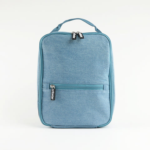 Denim Lunch Bag - Blue Denim