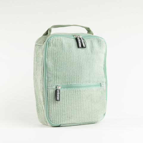 Corduroy Lunch Bag - Dusty Mint