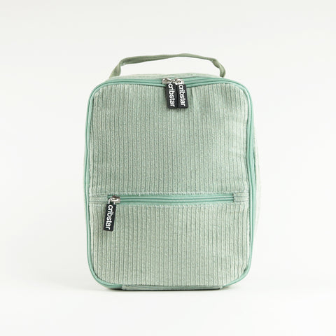 Corduroy Lunch Bag - Dusty Mint