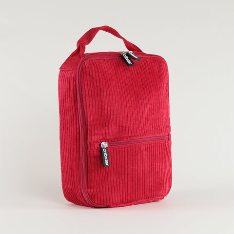 Corduroy Lunch Bag - Red