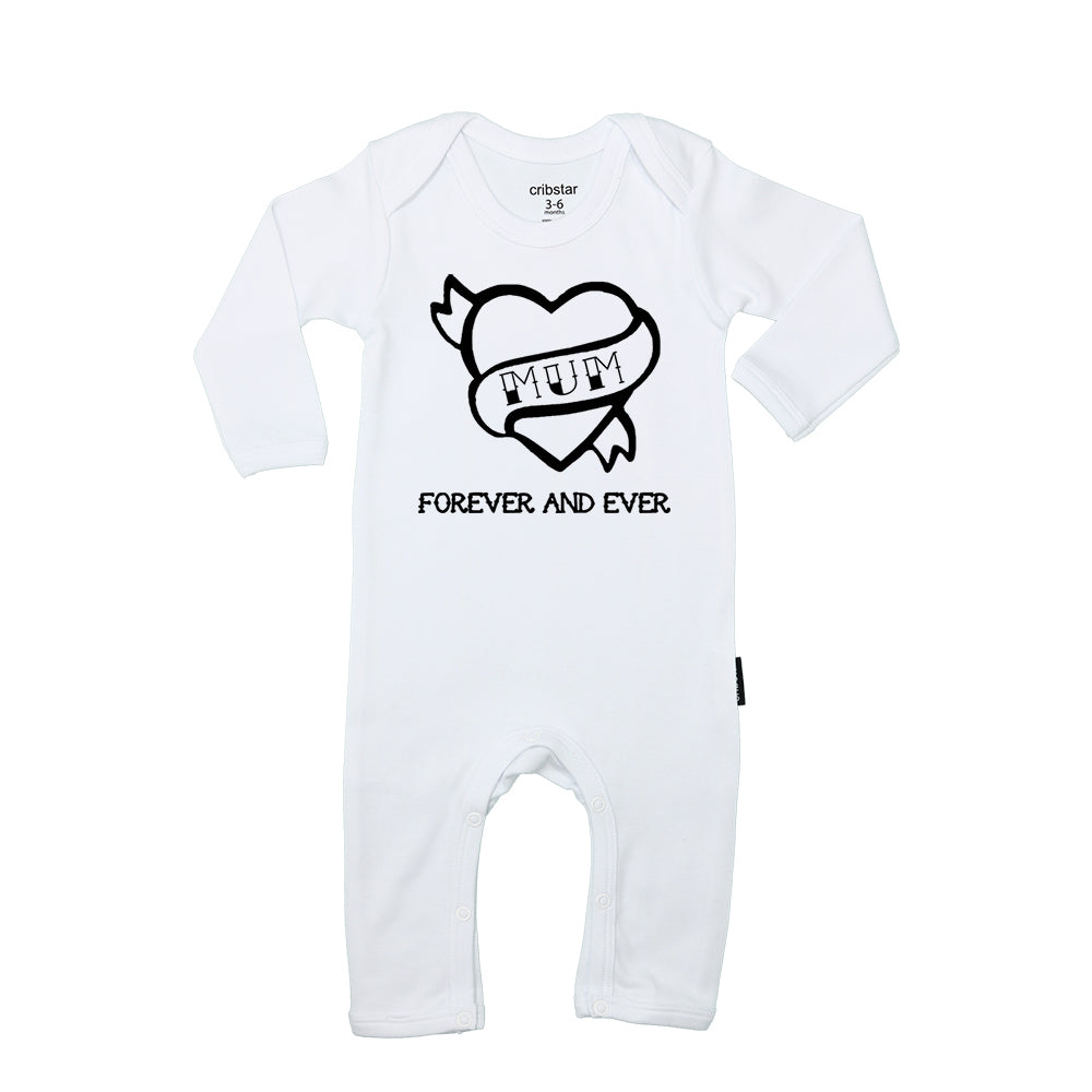 MUM Forever and Ever Baby Romper