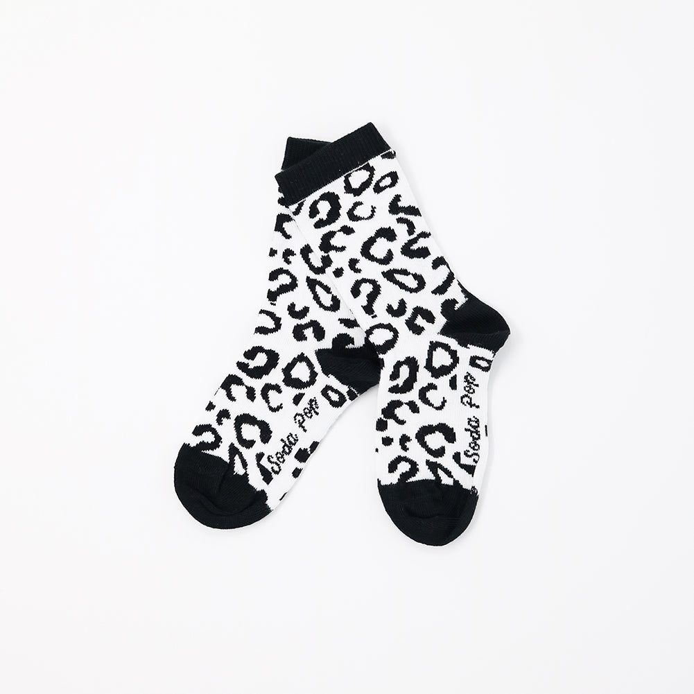 Mono Leopard Kids Socks