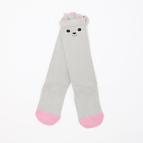 Rabbit Face Kids Knee High Socks