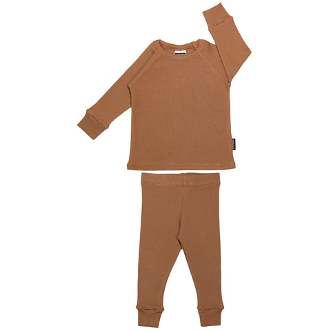 Ribbed Set - Caramel