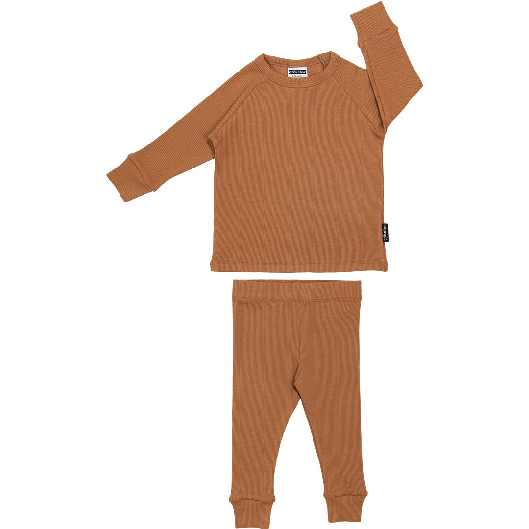 Ribbed Set - Cinnamon