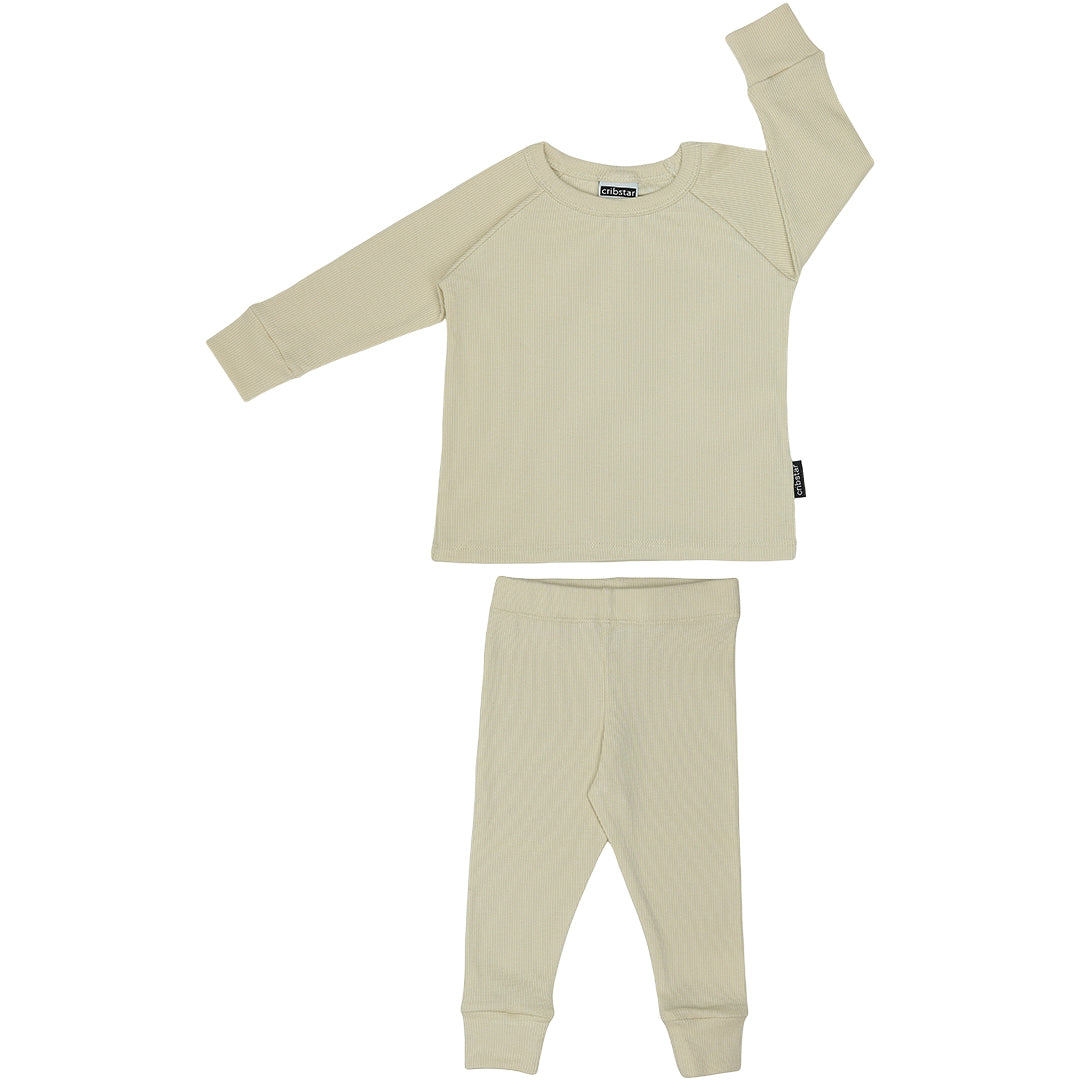 Ribbed Set - Ivory