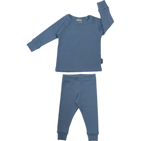 Ribbed Set - Marine Blue