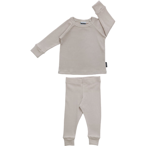 Ribbed Set - Oat