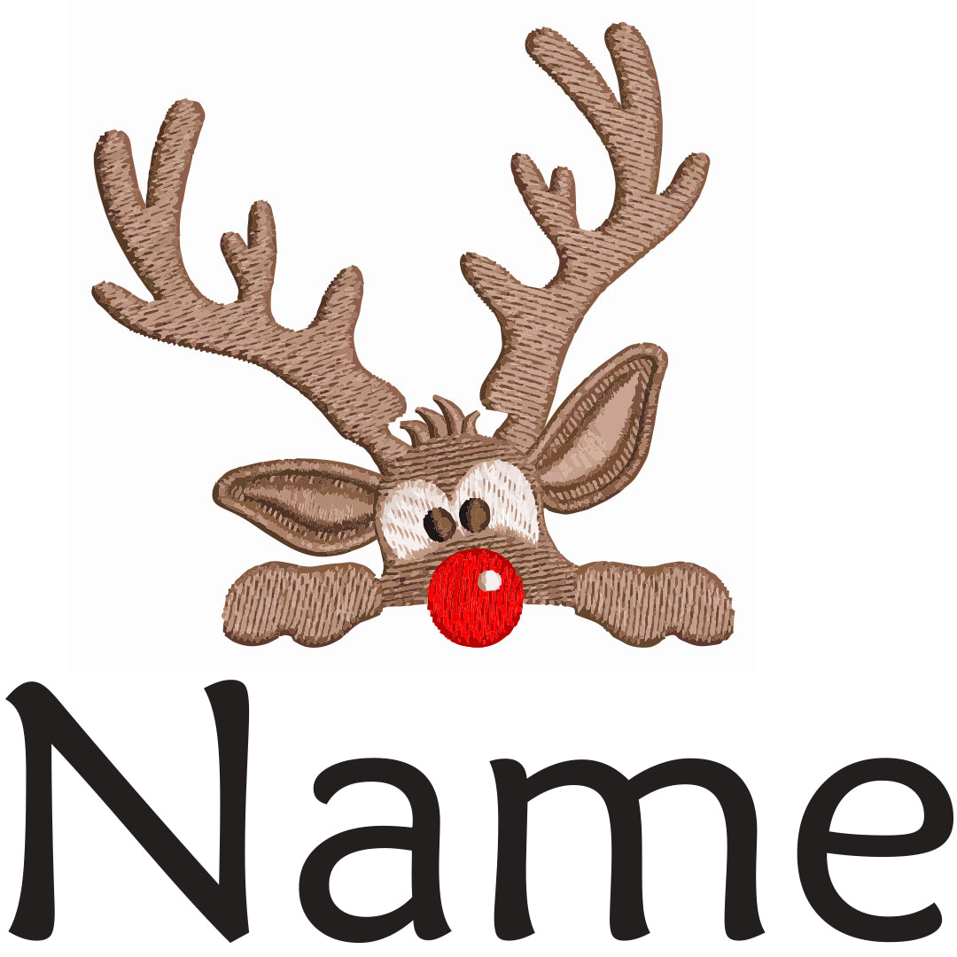 Embroidery Personalisation (Rudolph Name/clothing)