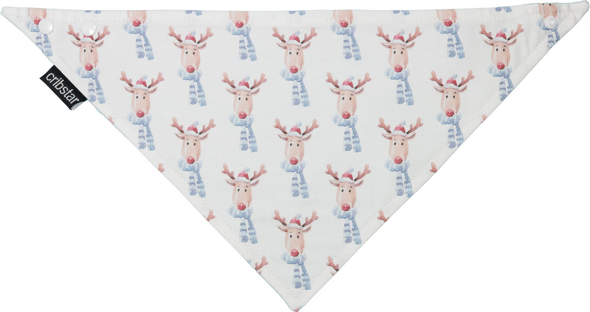 Rudolph Rudolph Rudolph (White) Bib