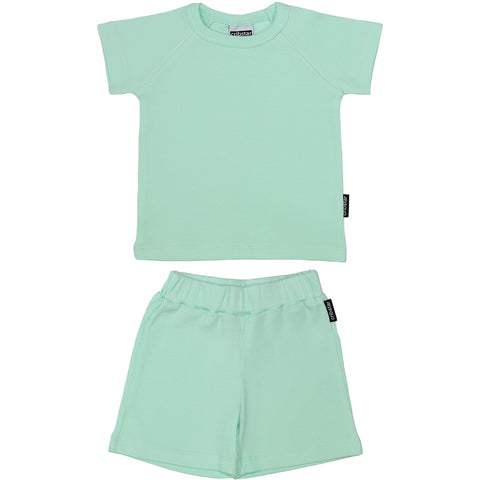 Ribbed Summer Set - Mint