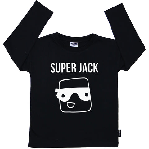 Personalised Super Name Long Sleeve Top