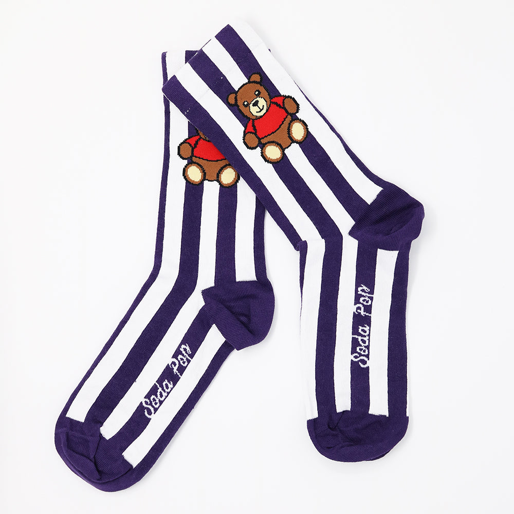 Adults Unisex Teddy Bear Socks