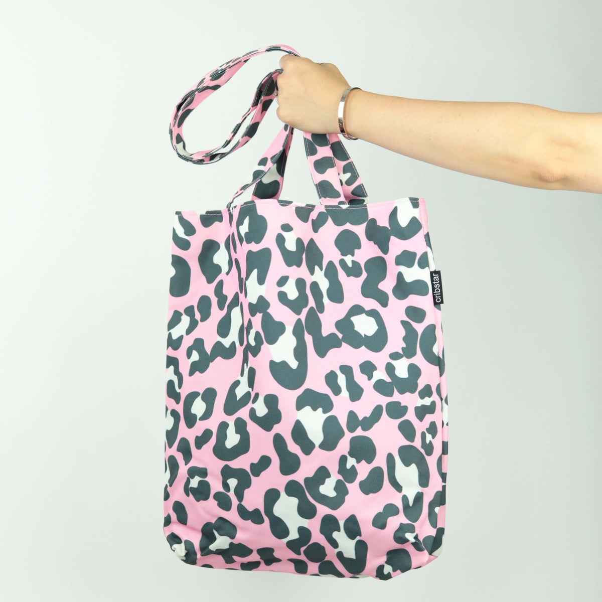 Tote Bag - Pink Leopard Print