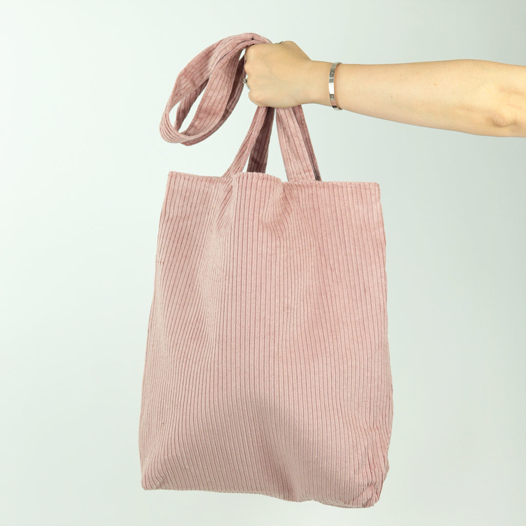 Tote Bag - Rose Corduroy