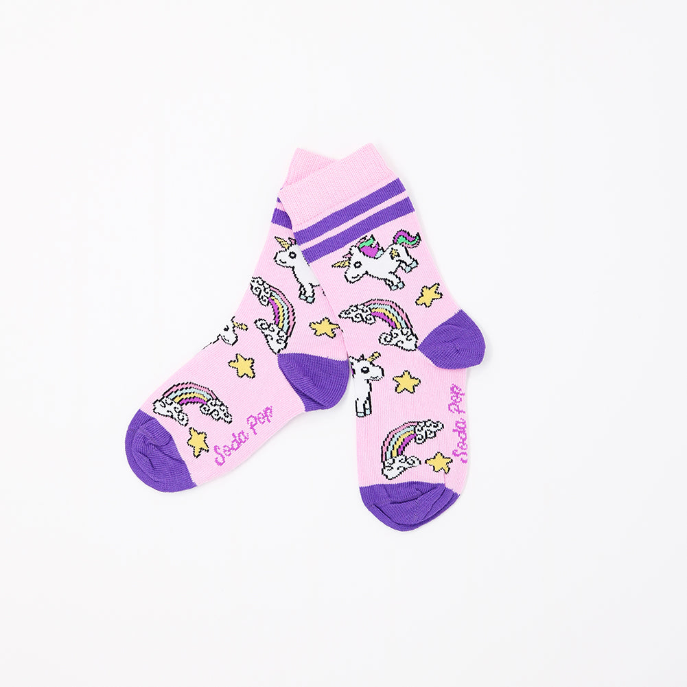 Unicorn Sporty Kids Socks