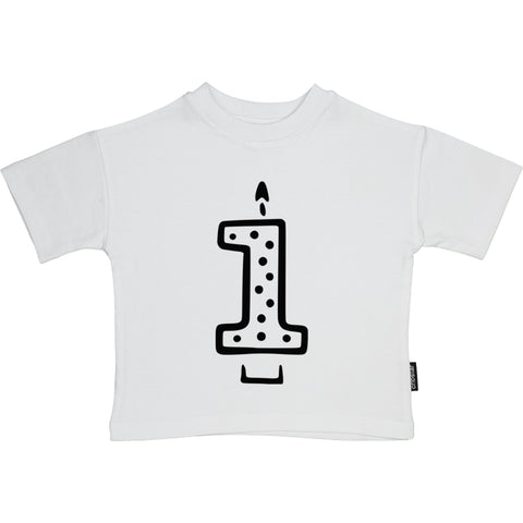 1st Birthday Candle T-Shirt