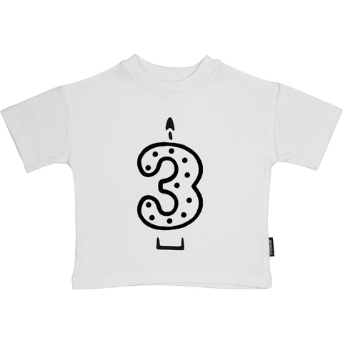 3rd Birthday Candle T-Shirt