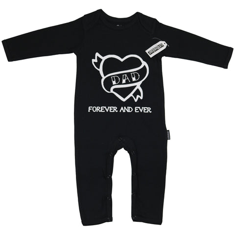 DAD Forever and Ever Baby Romper