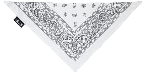 White Bandana Bib